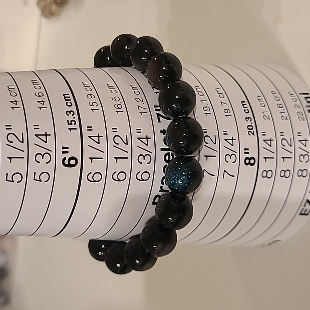 Handcrafted Beaded Stretch Bracelet - Picture 5 of 5